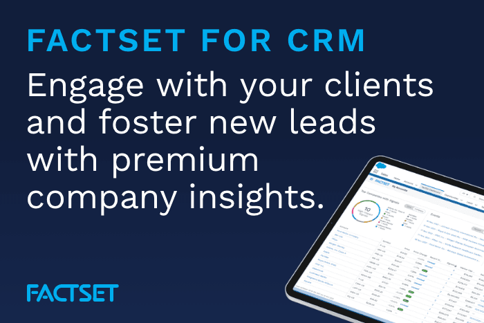 FactSet For CRM