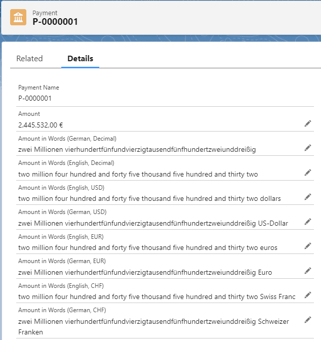WordifyNumbers easily converts your numbers into words