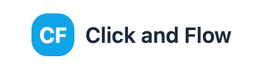 Click and Flow logo