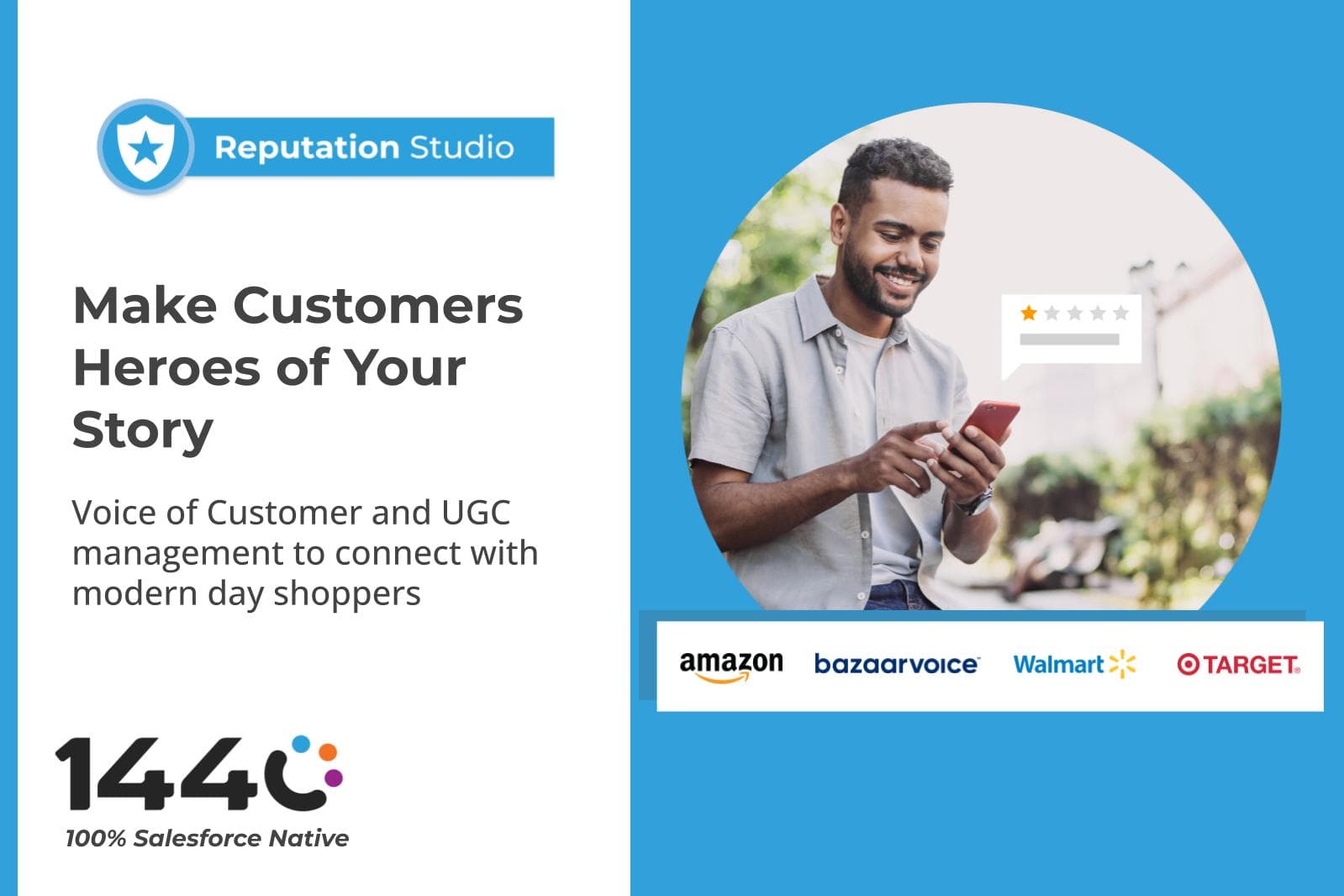 #1 Rated Reputation Management Platform on the Salesforce AppExchange