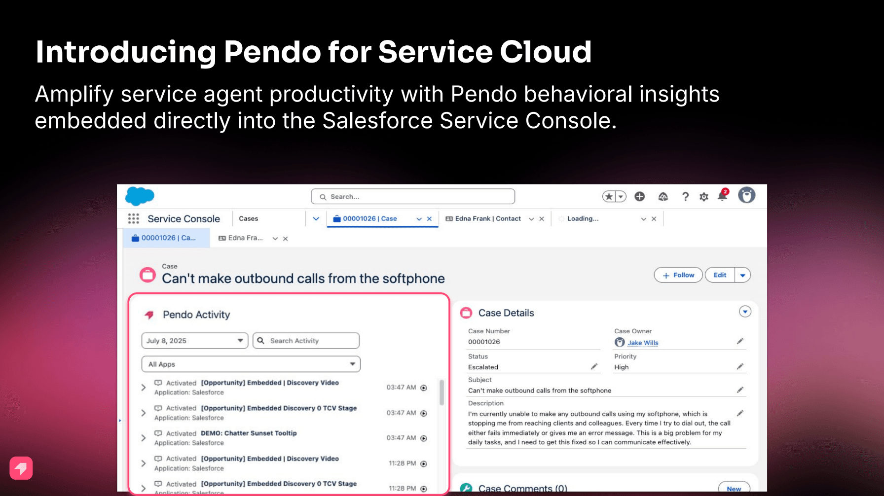 Introducing: Pendo for Service Cloud