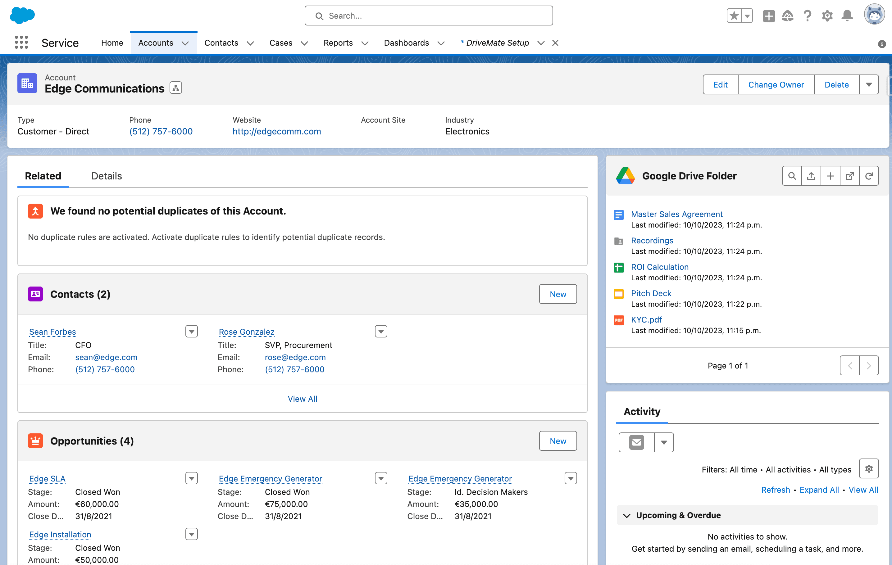 Lightning Record Page Component
