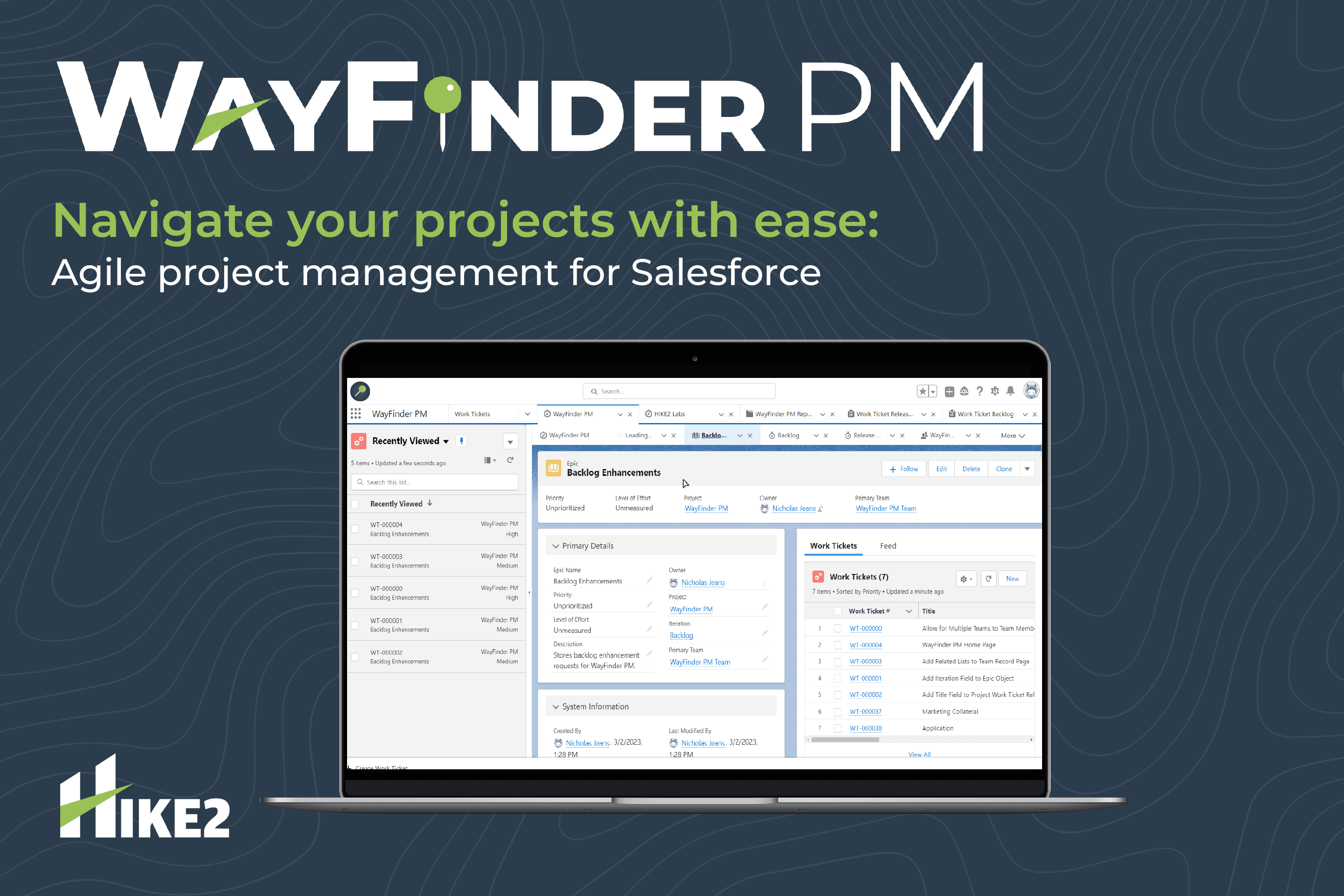 Navigate your projects with ease