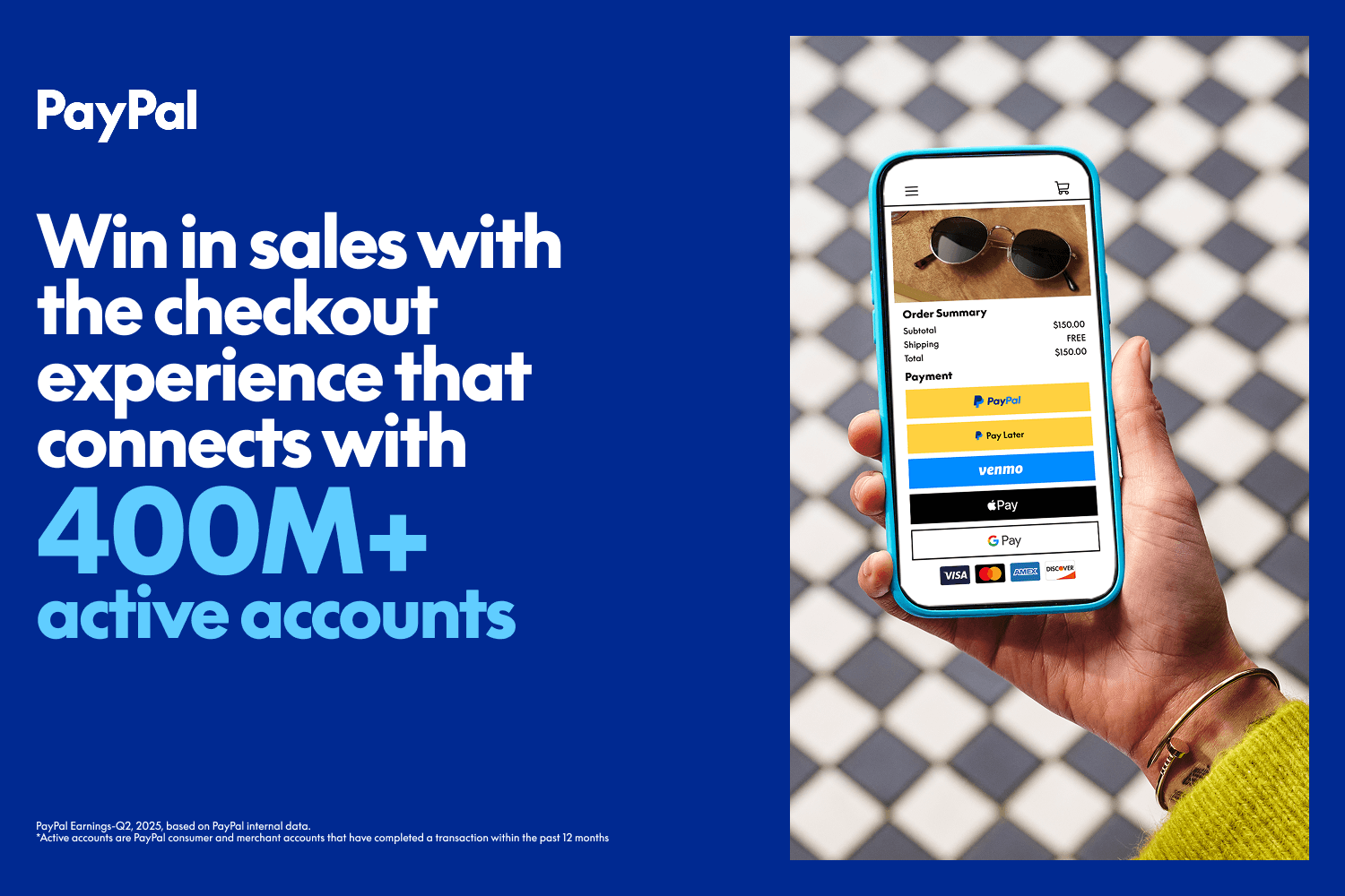 The checkout experience your customers trust.