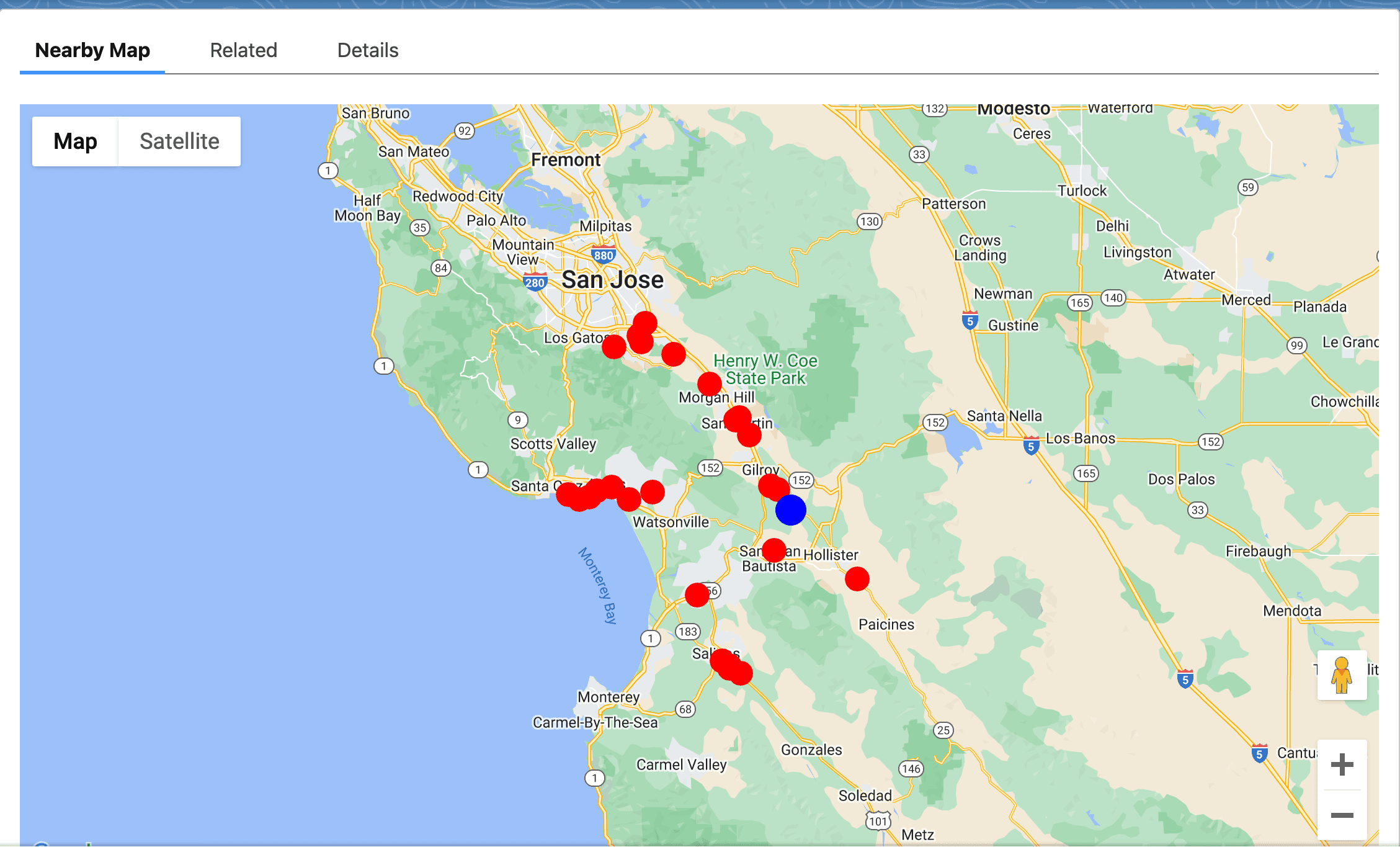 Easily visualize your records on a map
