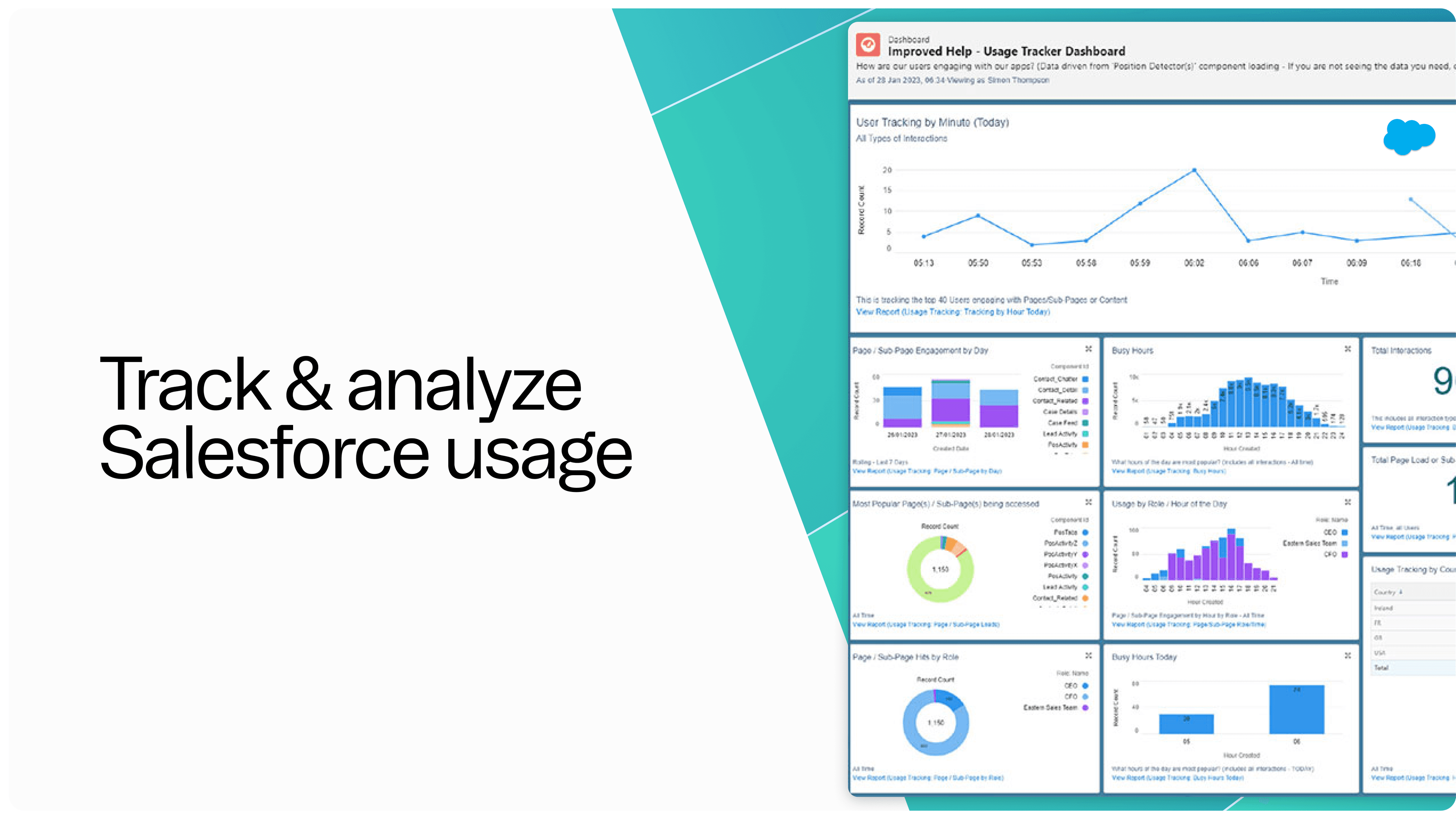 Track and Analyze Salesforce Usage