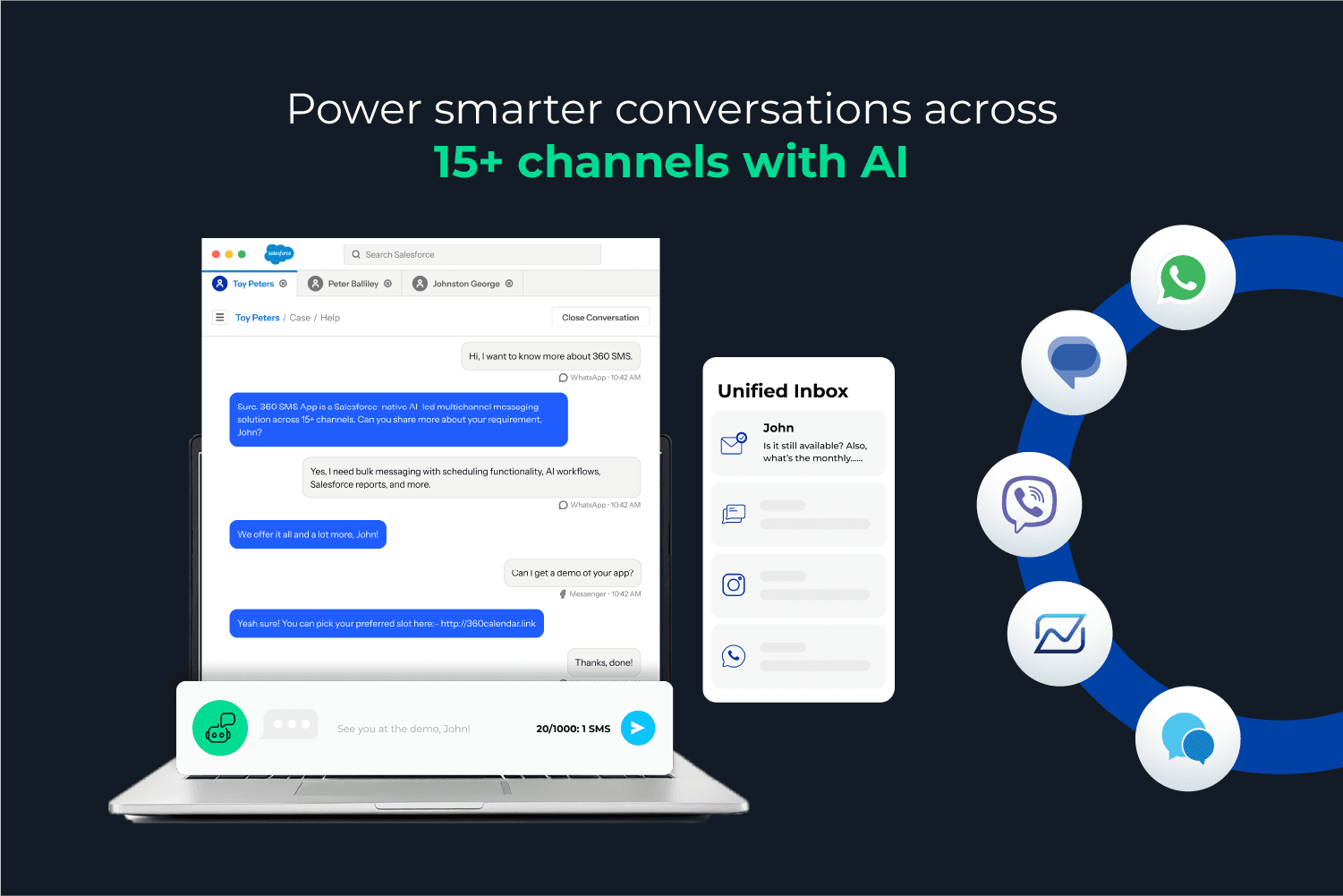 Route Mobile Omnichannel app support