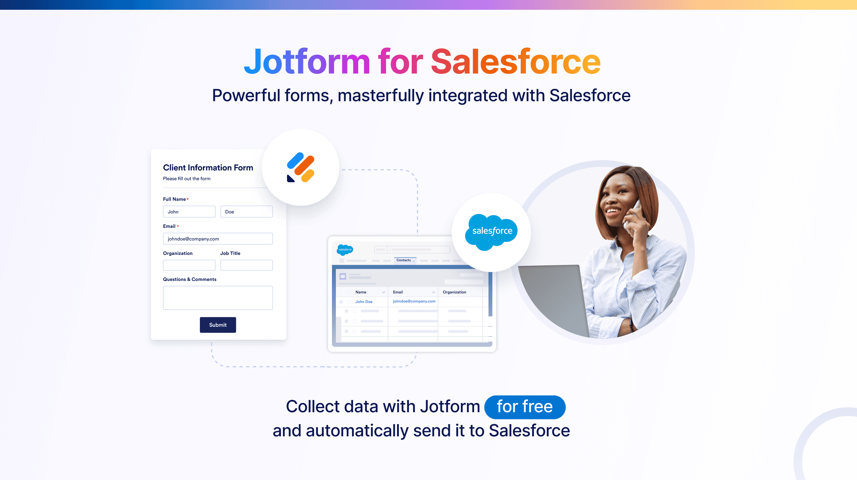 Create custom forms for free with Jotform’s form builder