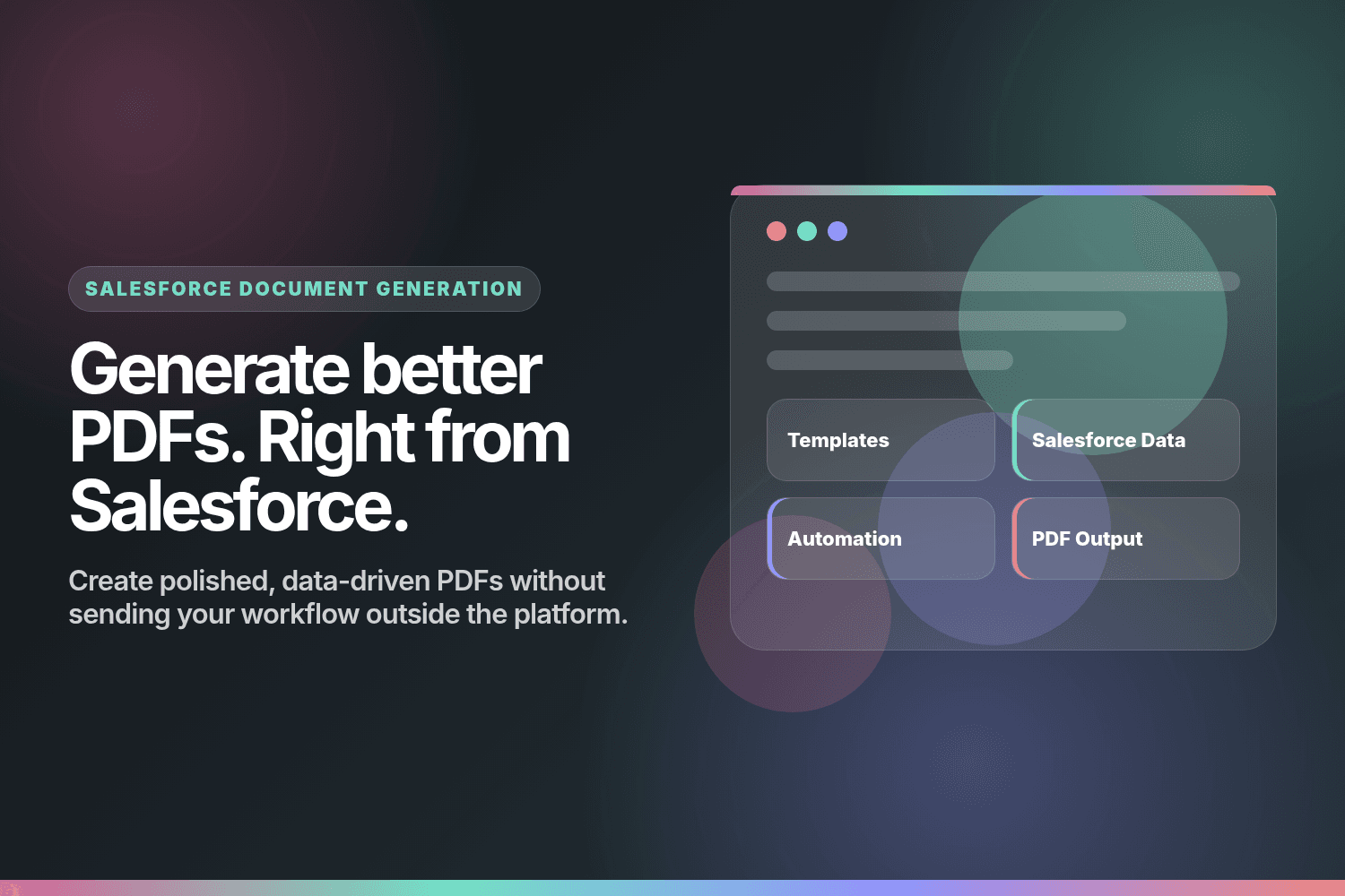 Achieve perfect PDFs easily without sacrificing security.