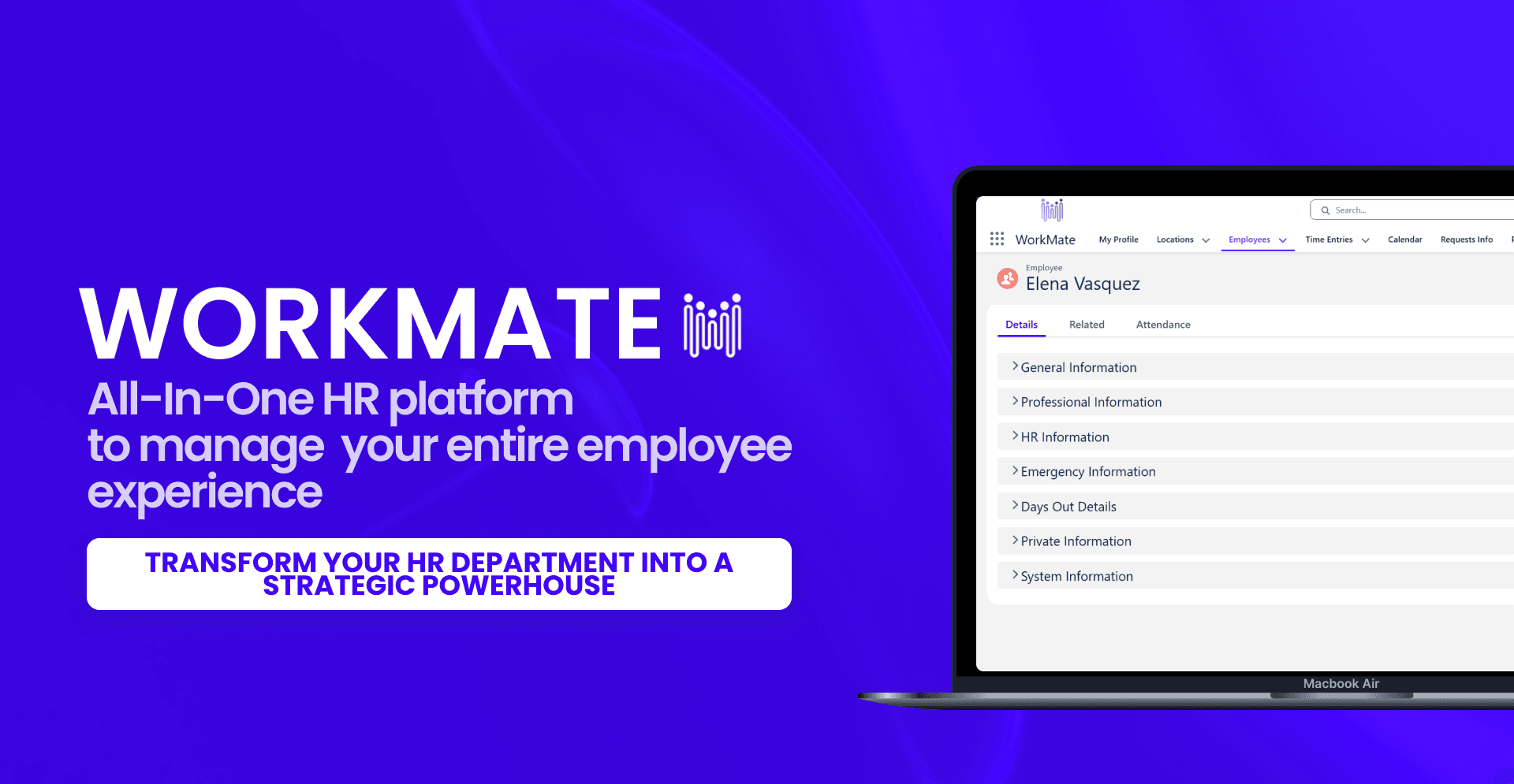 Complete HRM Solution for Small & medium-sized businesses.