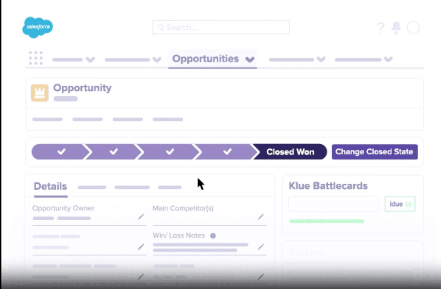 Klue Compete Widget