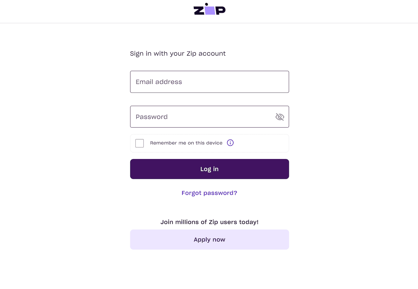 Zip AU checkout