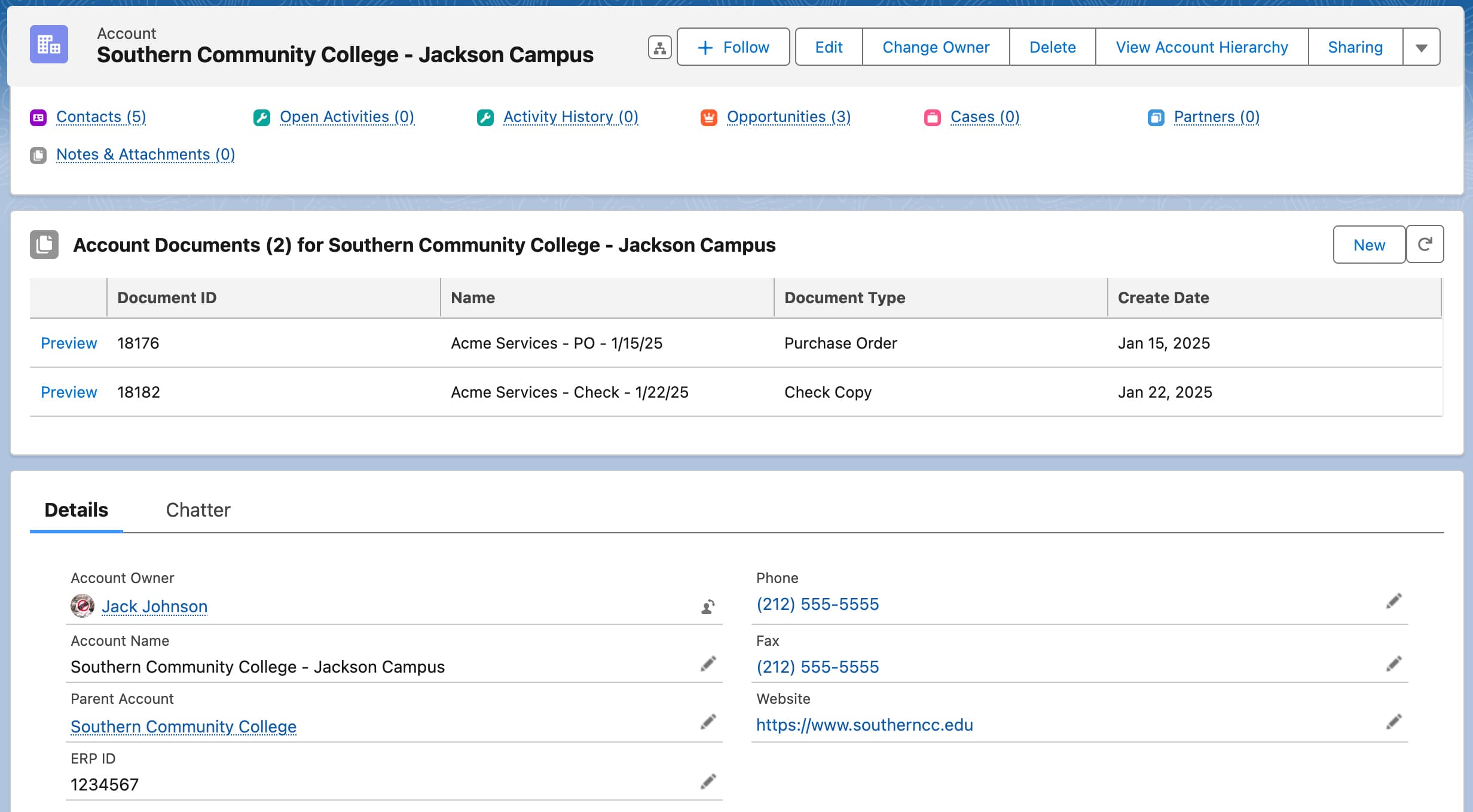 View all related documents stored in Softdocs right from your Salesforce org