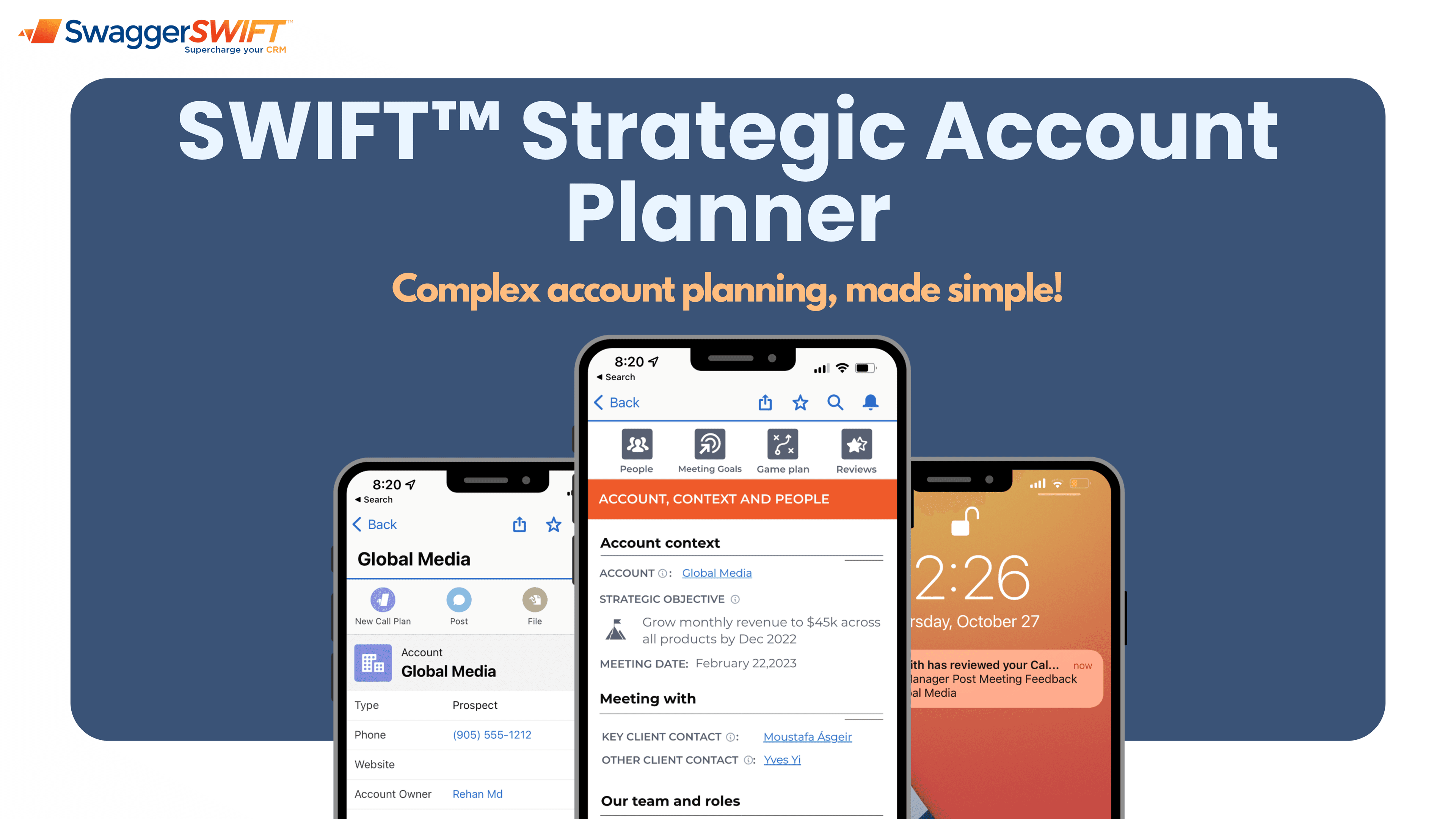 SWIFT™ Strategic Account Planner🚀