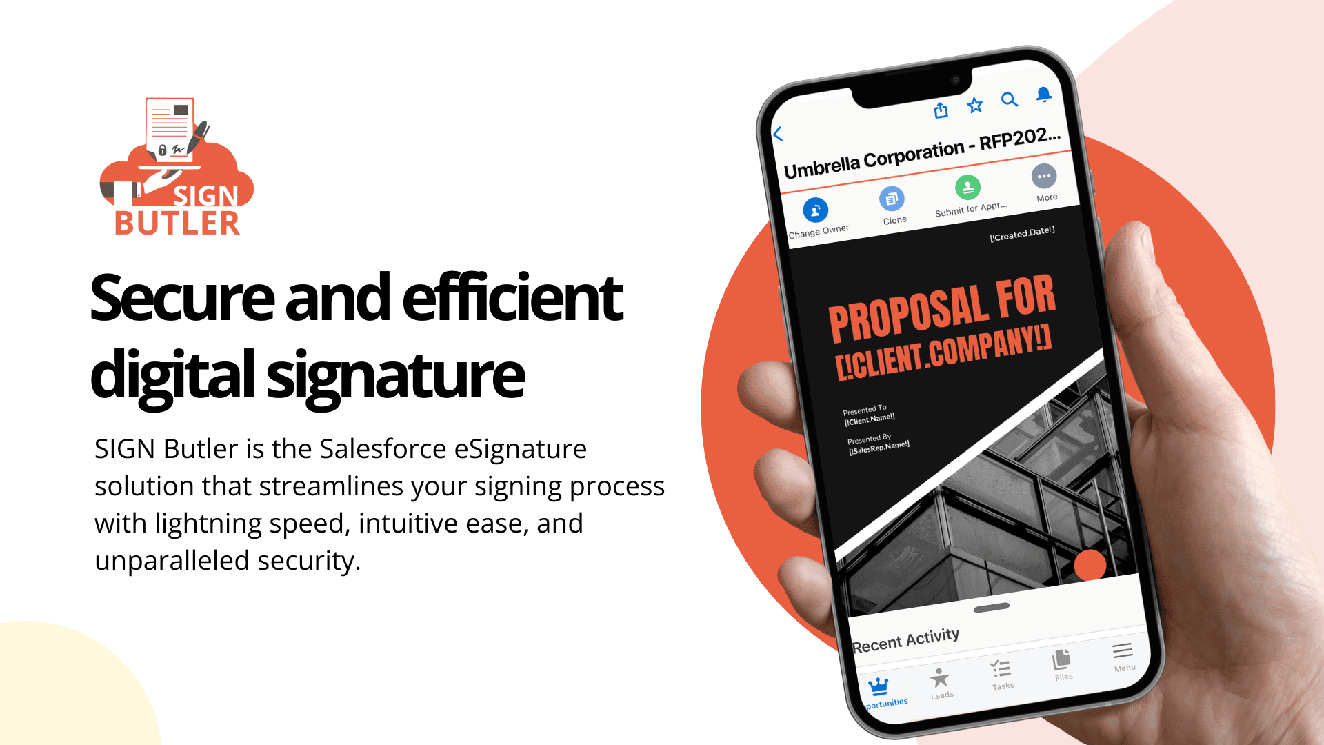 Digitalize your sales process without ever leaving Salesforce.