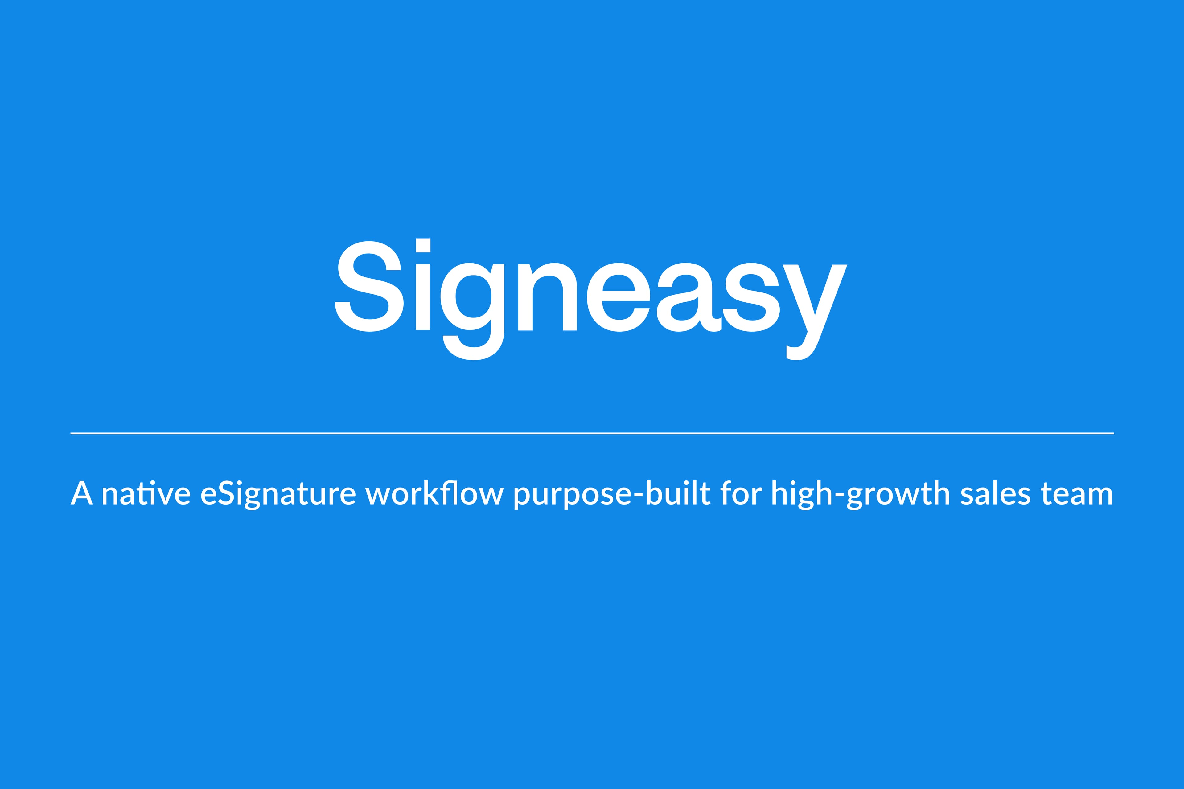 Signeasy Introduction