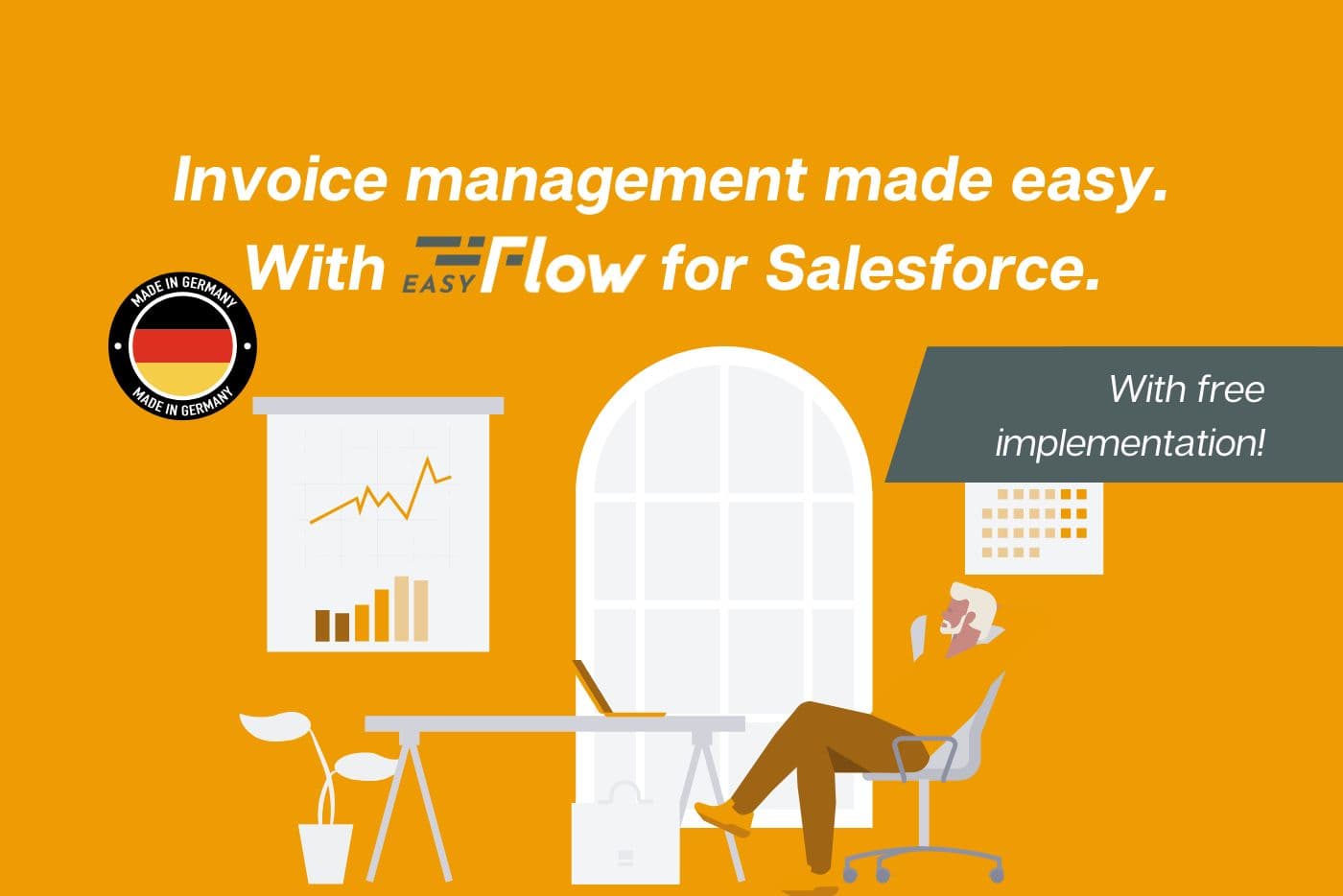 EasyFlow Invoices is your tool for invoice management in Salesforce.