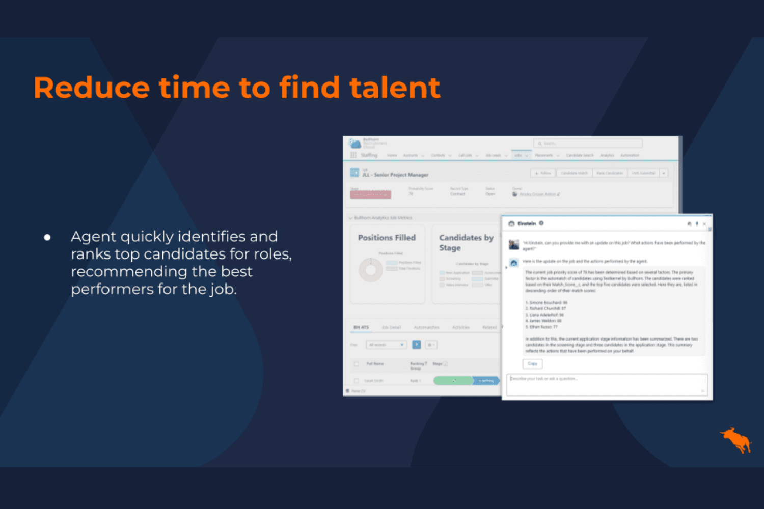 Reduce time to find talent