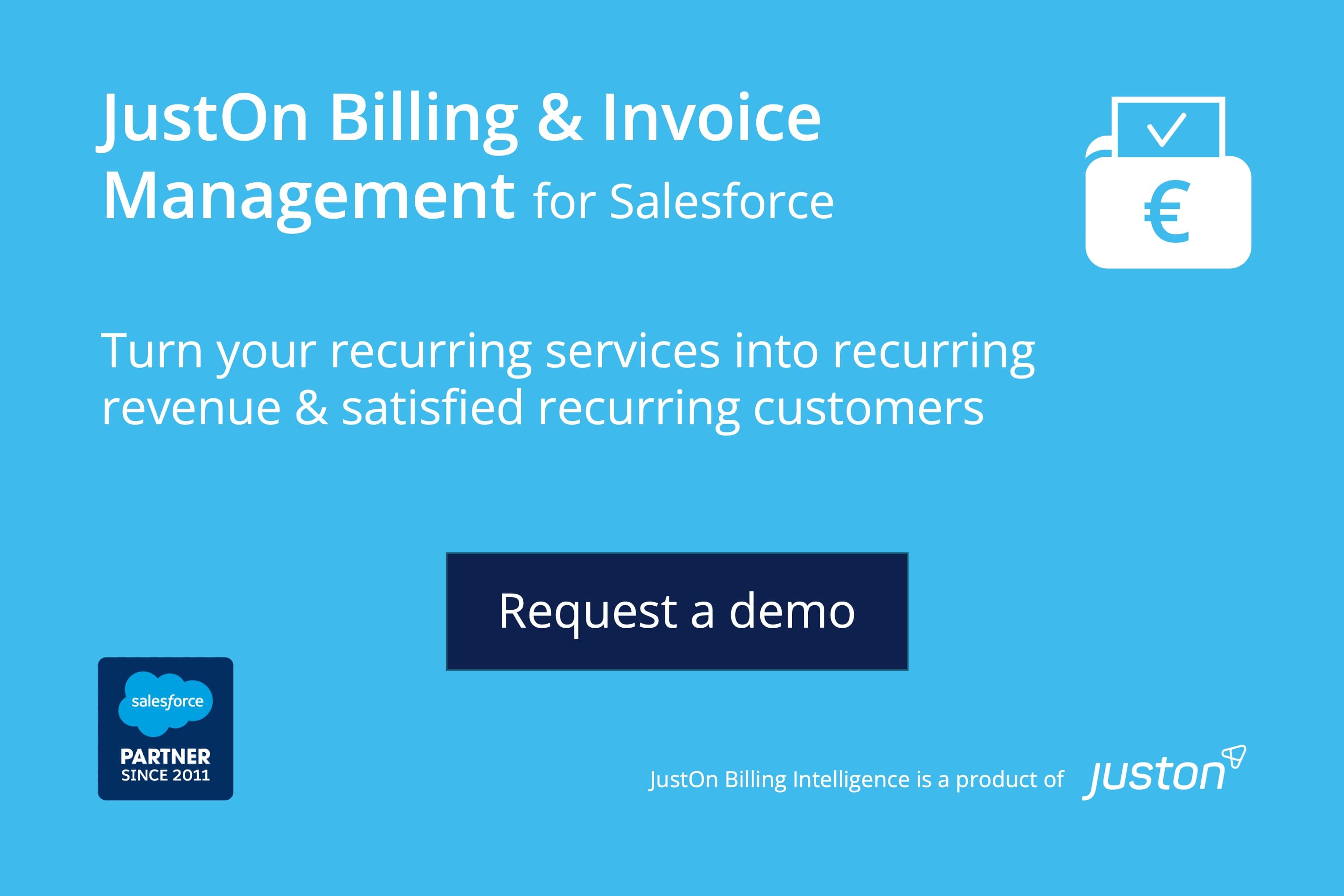 Contract to cash in one Salesforce app: invoicing, e-invoicing, reconciliation, dunning, analytics