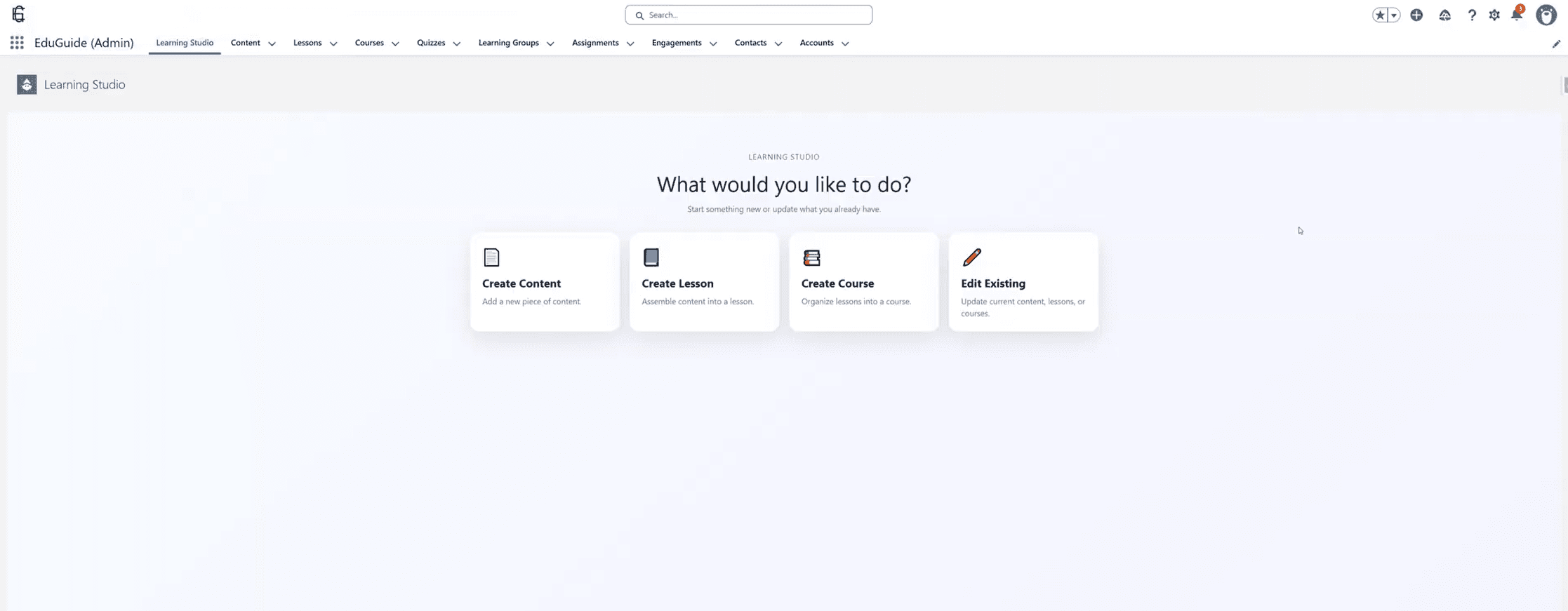 Create Courses, Lessons & Content — All Natively in Salesforce