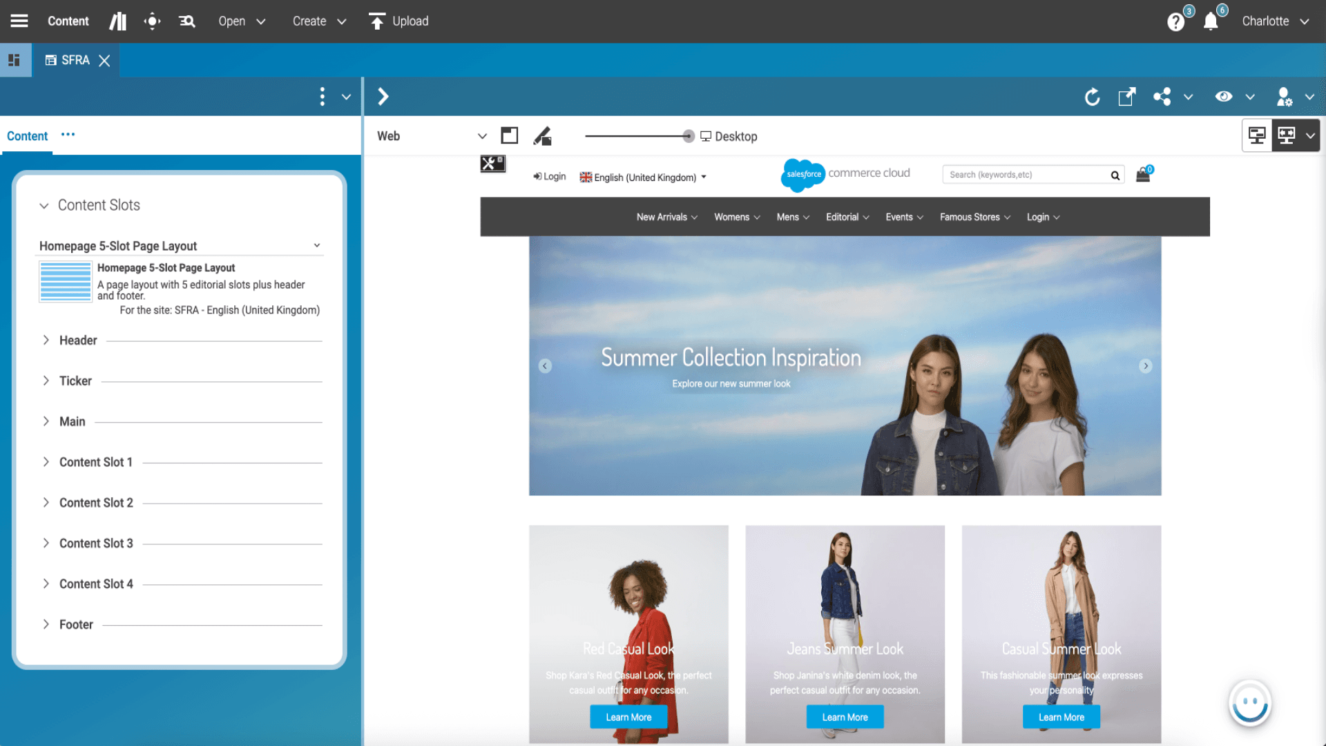 Orchestrate and preview the customer experiences in  CoreMedia Studio UI before publishing