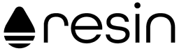 Resin logo