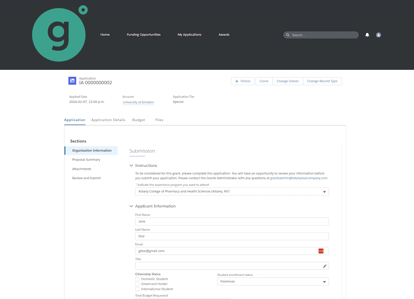 Grantbook image 1