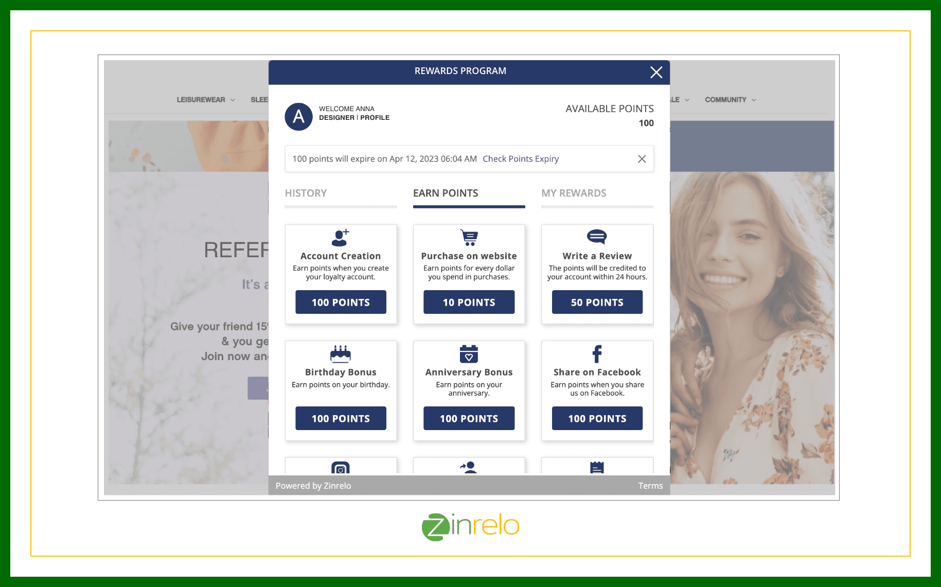 Rewards Program Dashboard
