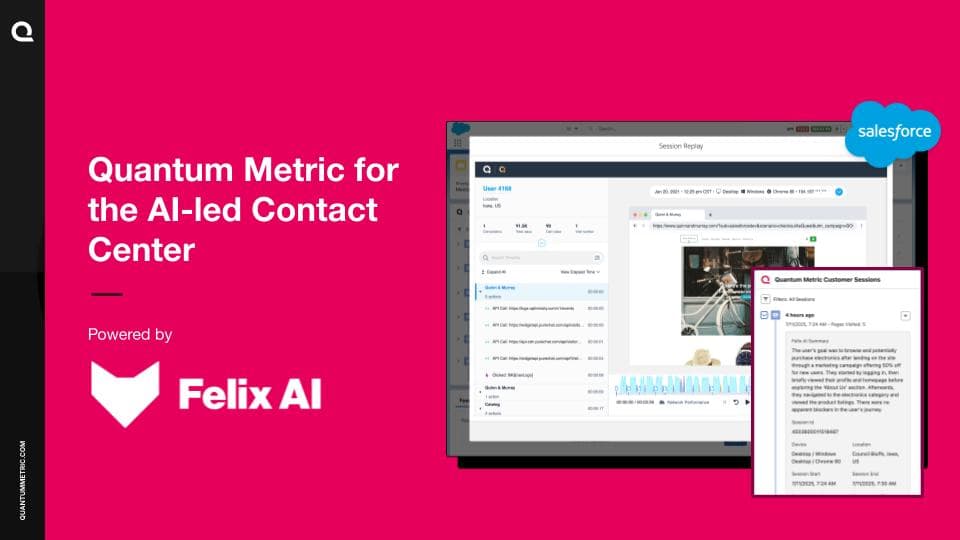 Quantum Metric for the AI-led contact center