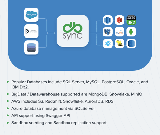 DBSync Salesforce Replication Solution