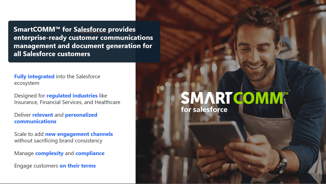 Enterprise-ready Customer Communications for Salesforce