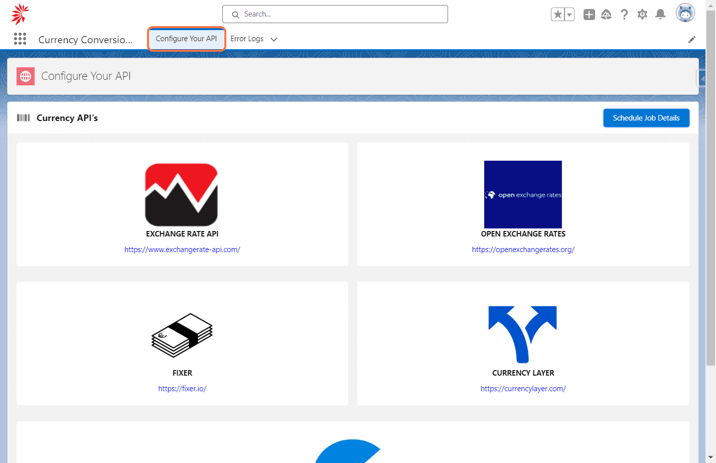 Configure the API