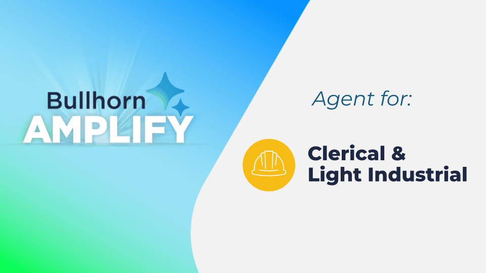 A new kind of AI staffing software—purpose-built for Clerical & Light Industrial staffing