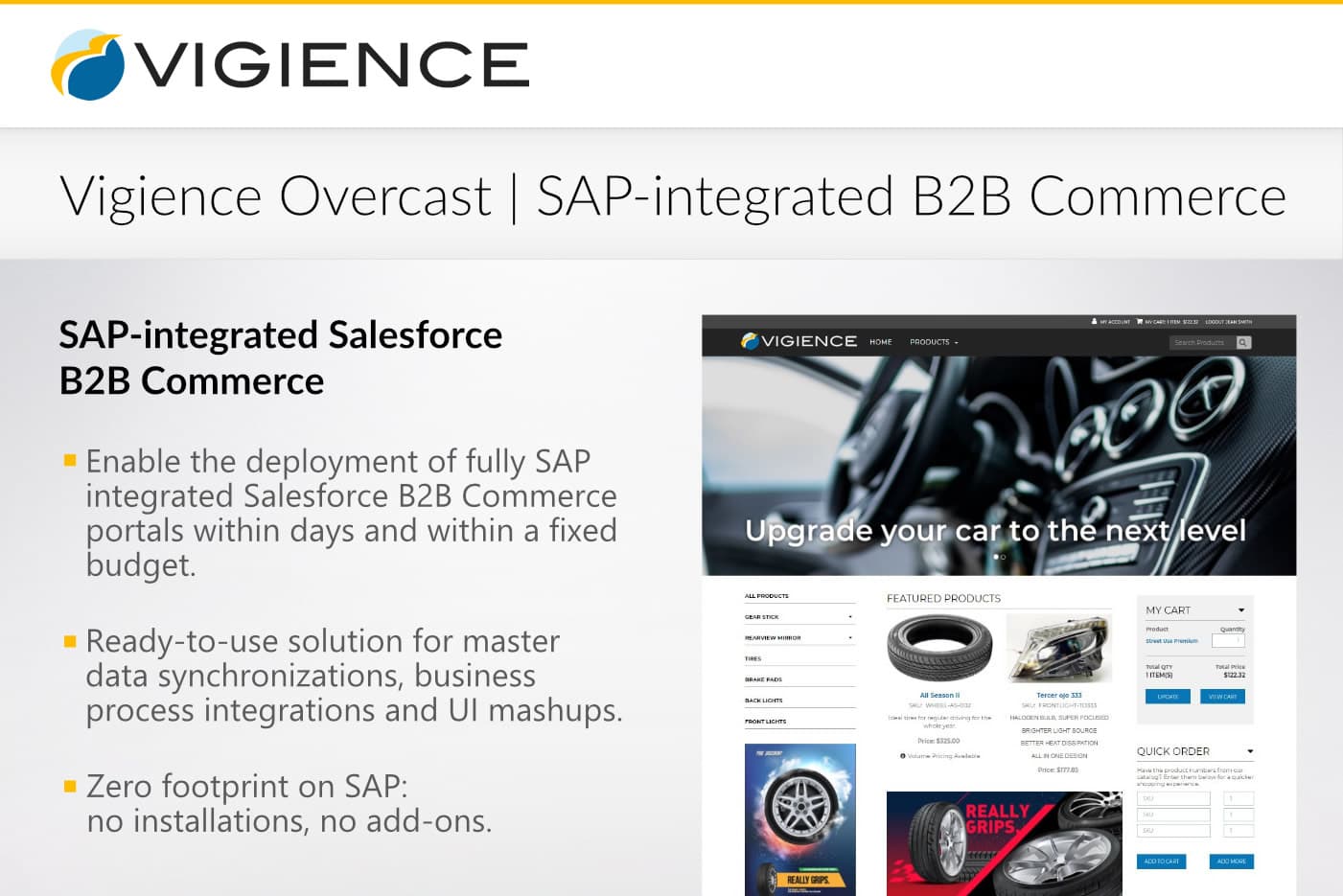 SAP-integrated Salesforce B2B Commerce