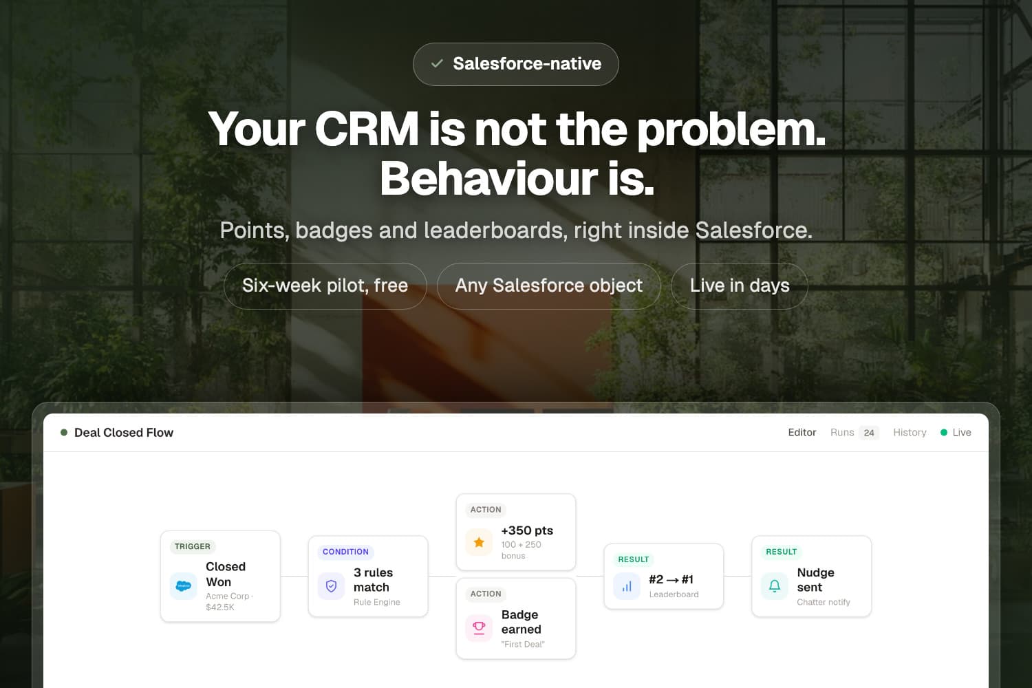 Installed from the AppExchange into your own org, and five stars from a real Salesforce team.