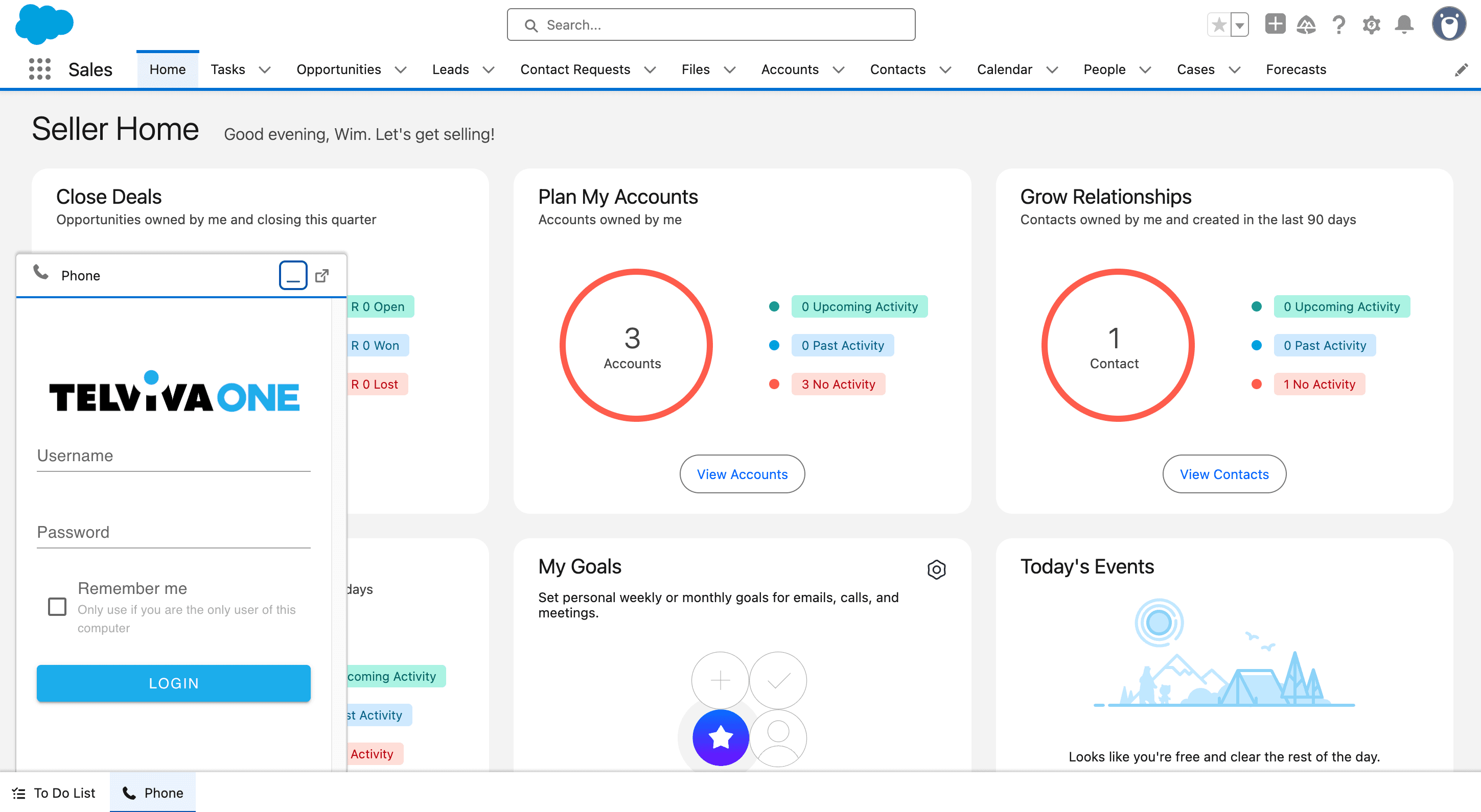 Integration Login