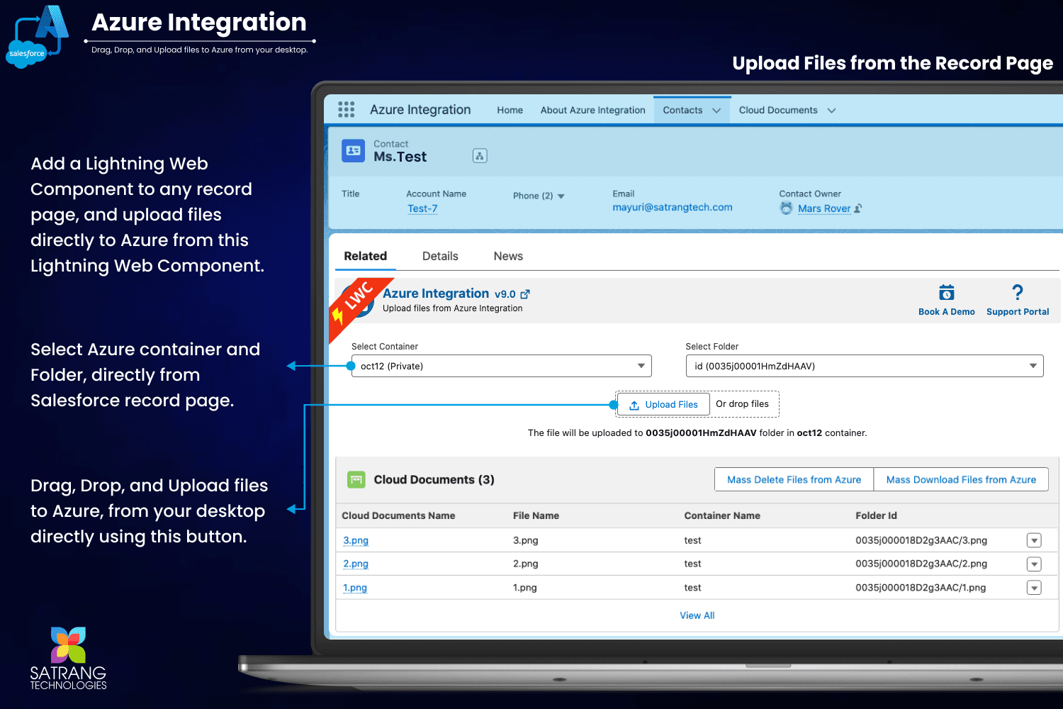 Drag, Drop, or Upload Files to Azure from Salesforce with Ease!