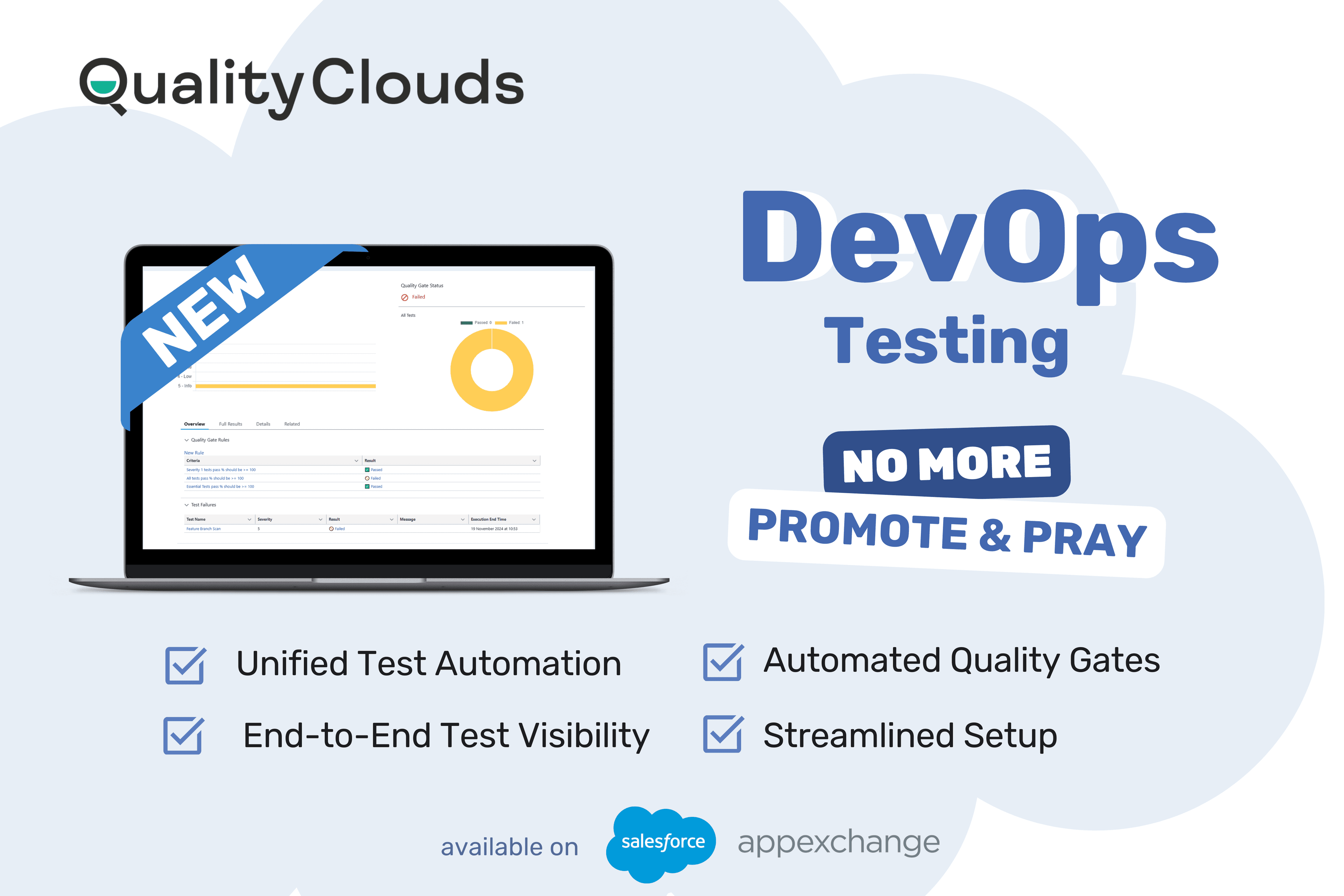 Streamline DevOps testing with automation, visibility, and quality gates for confident deployments.