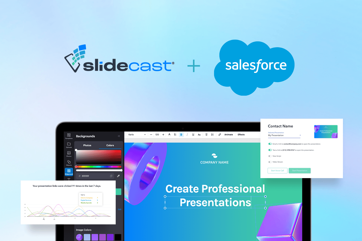 Create incredibly powerful multi-media presentations