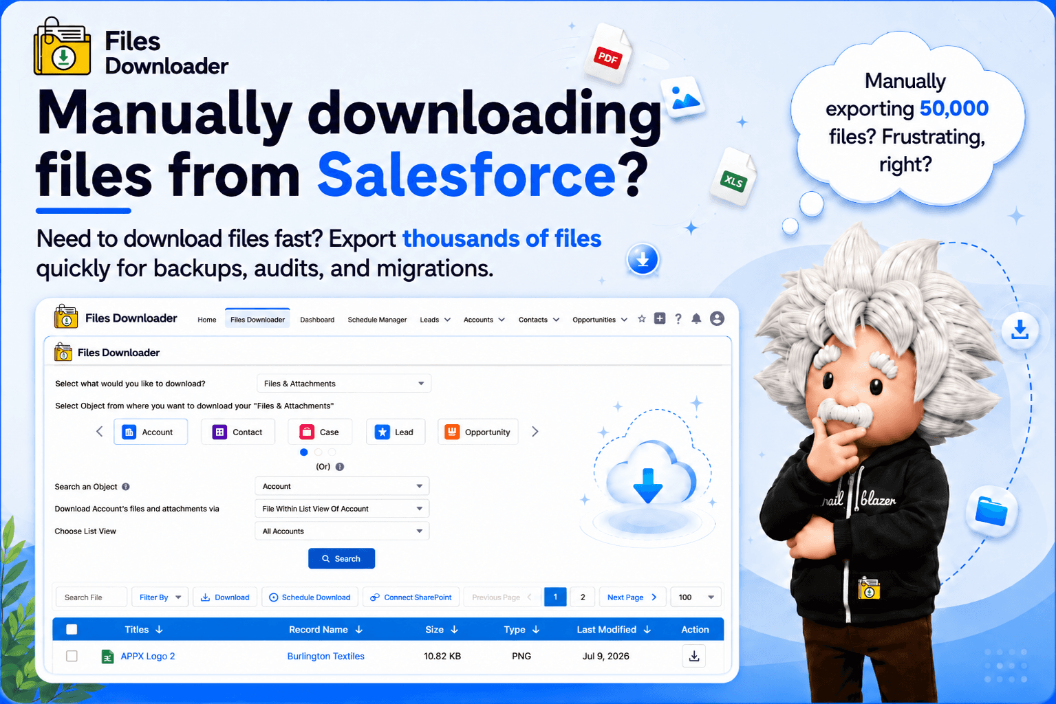 Export Mass Files and Attachments from Salesforce — List View, SOQL, All Objects in One Click
