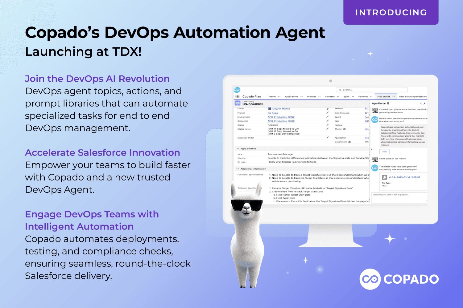Empower your teams to build faster with Copado DevOps Automation Agent