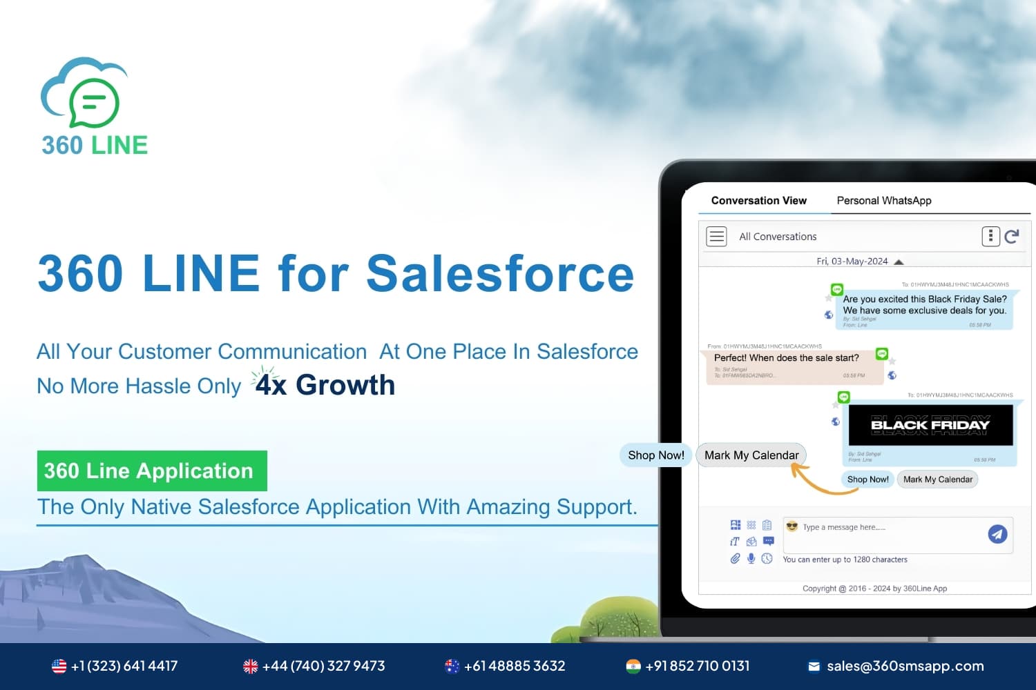 360 Line for Salesforce