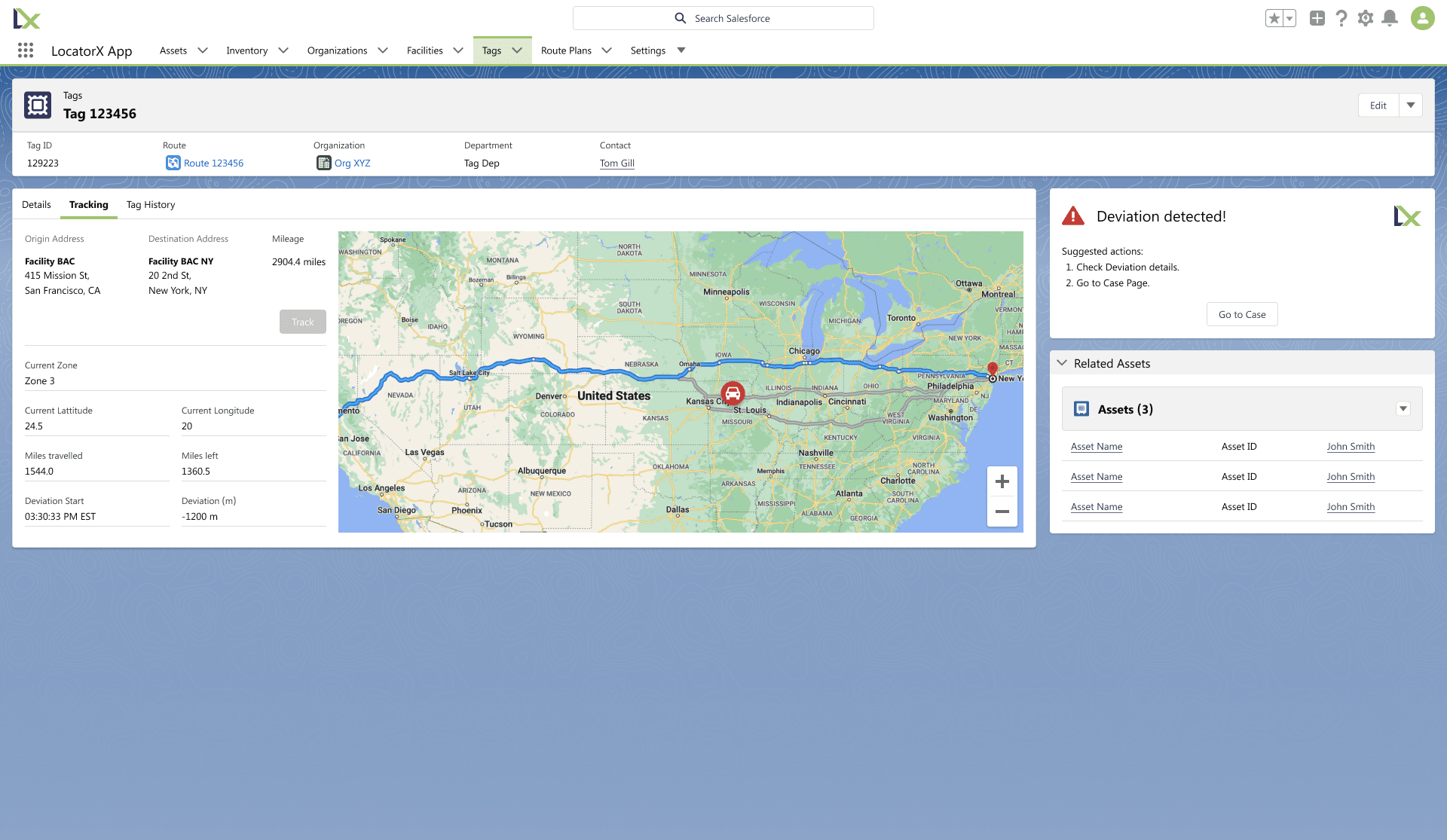 LocatorX Asset Track and Trace