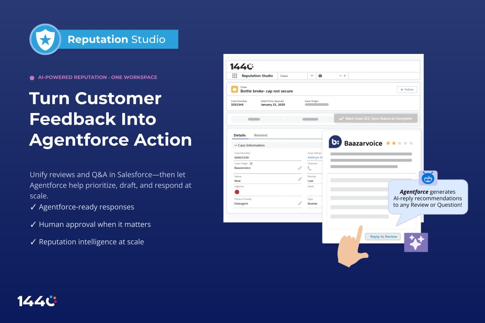 Turn Customer Feedback Into Agentforce Act