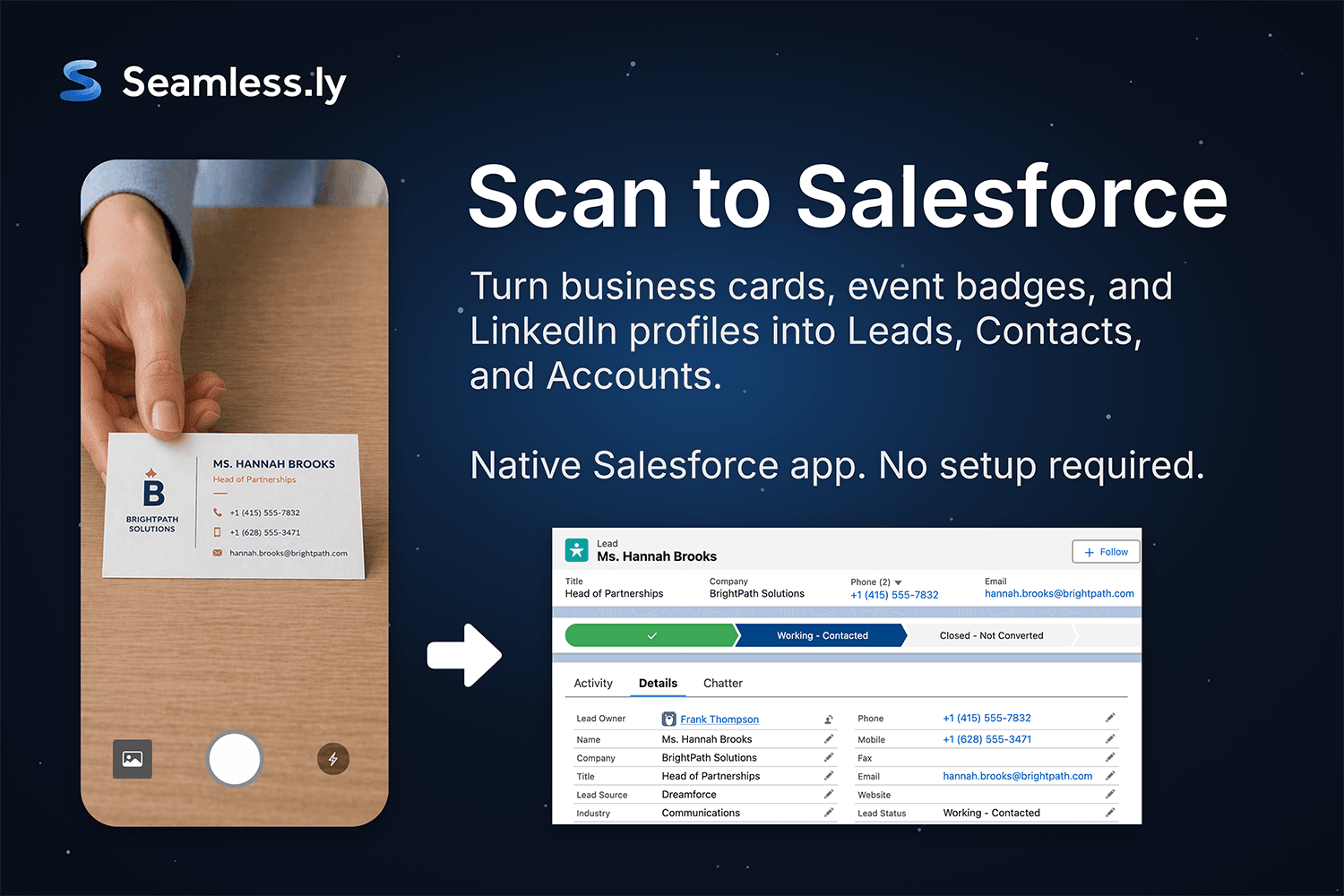 Scan to Salesforce