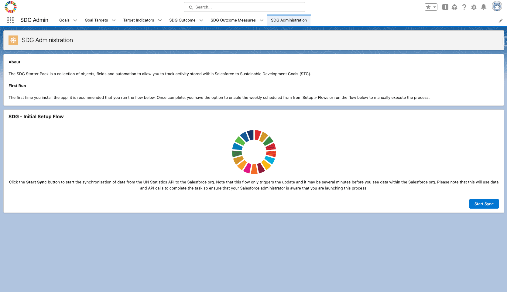Sync with the UN Statistics API