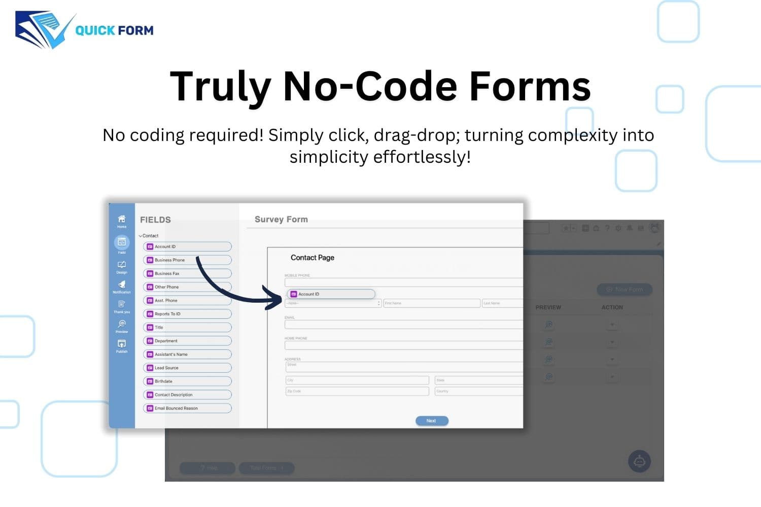 Truly No-Code Forms