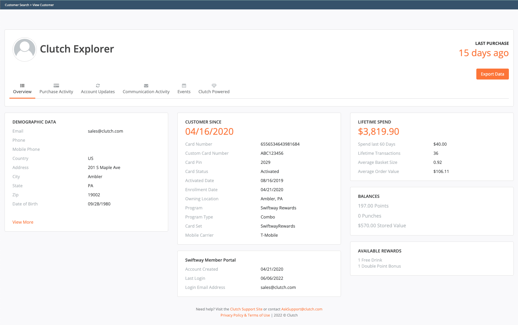 Single View of Your Customer