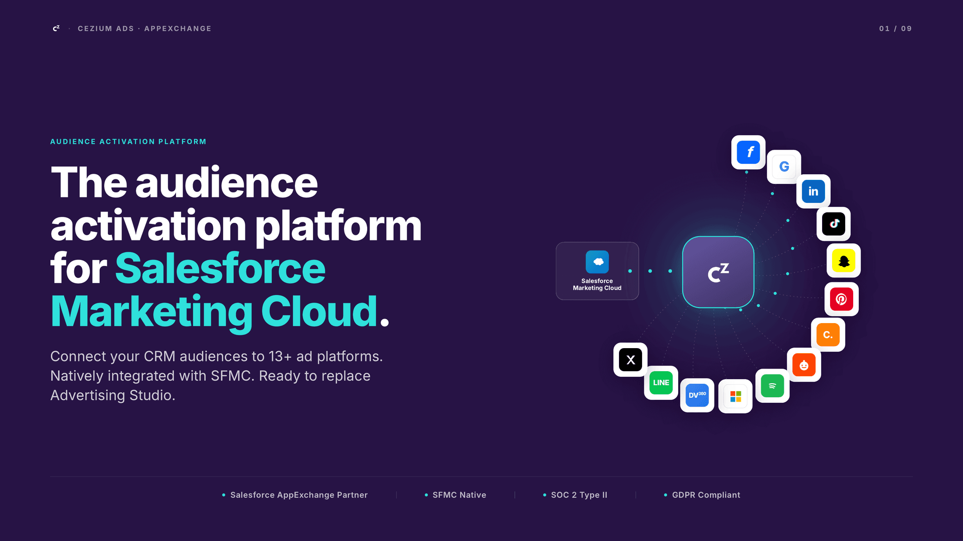 Cezium Ads - The Audience Activation Platform for Salesforce Marketing Cloud