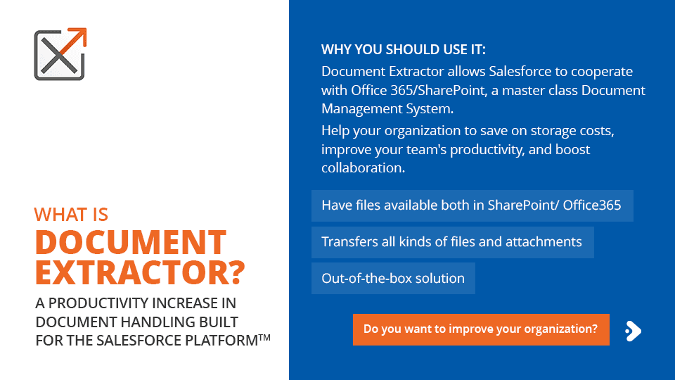 Document Extractor with Salesforce makes it cheaper, compliant and increases productivity